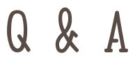Q&A